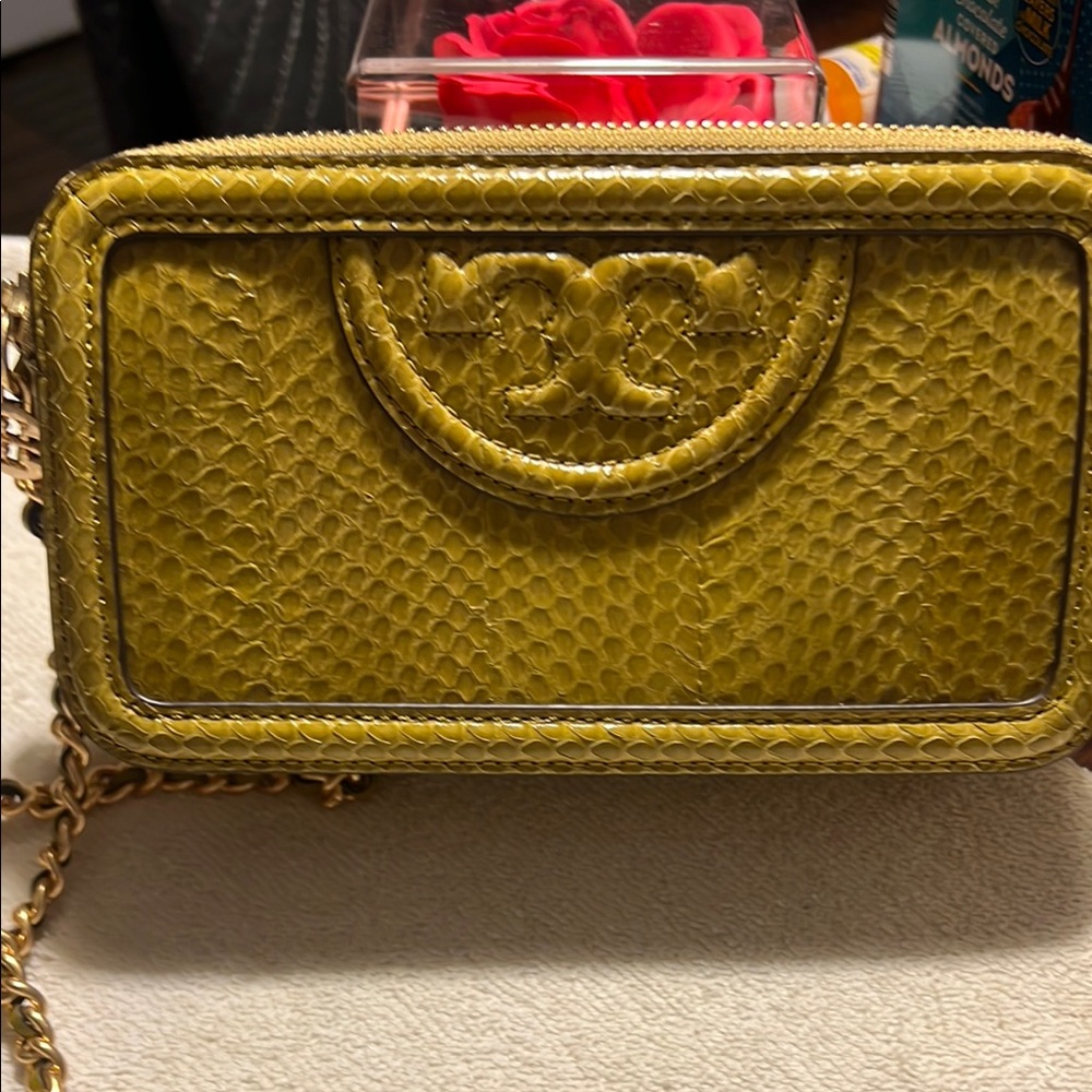 Tory Burch Yellow Crossbody Bag